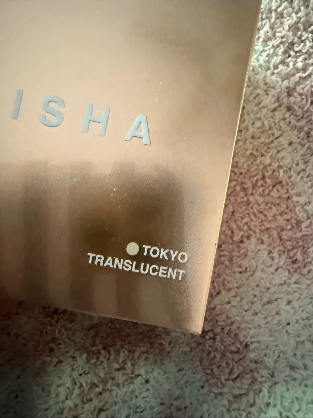 BISHA Tokyo Translucent Essential Setting Powder 20g Sealed